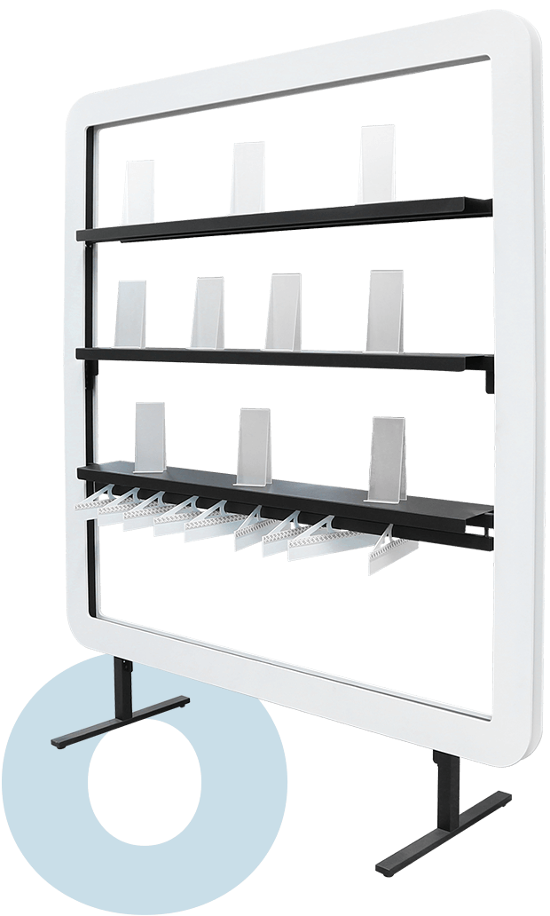 Custom Insole & Material Presentation Wall Showcase Your Brand